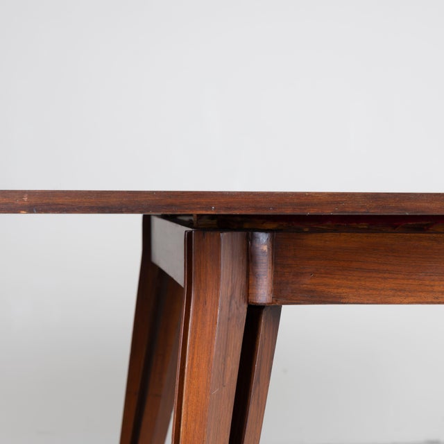 Mid-Century Extendable Wooden Table, 1950s For Sale - Image 10 of 18