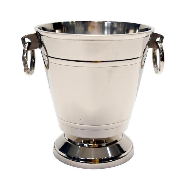 2000 - 2009 French Silver-Plated Champagne Cuvee Cooler For Sale - Image 5 of 9