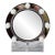 Charles Hollis Jones Lucite and Chrome Makeup Mirror With Magnifying Feature For Sale