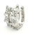 Convertible 5 Carat Black and White Diamond 18k Gold Ball Earrings, Pair For Sale - Image 17 of 18