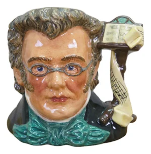 1990s Royal Doulton Franz Schubert Great Composer Toby Character Jug