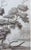 Paper 36" * H108" *6ps, Hand-Painted Retro Grey Tone Palm Rainforest Wall Mural, Low-Saturation Misty Tropical Plant Wall Covering For Sale - Image 7 of 9