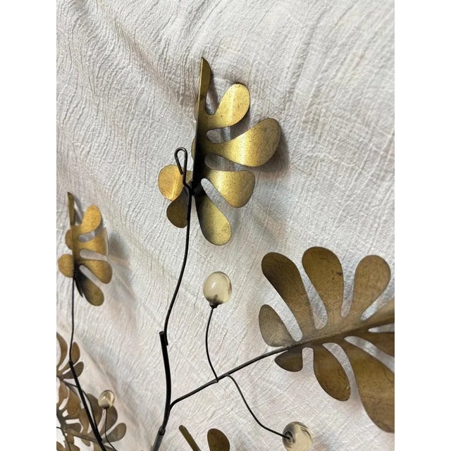 Rare 1970's Signed Curtis Jere Wall Sculpture of Tree Branch For Sale - Image 11 of 12