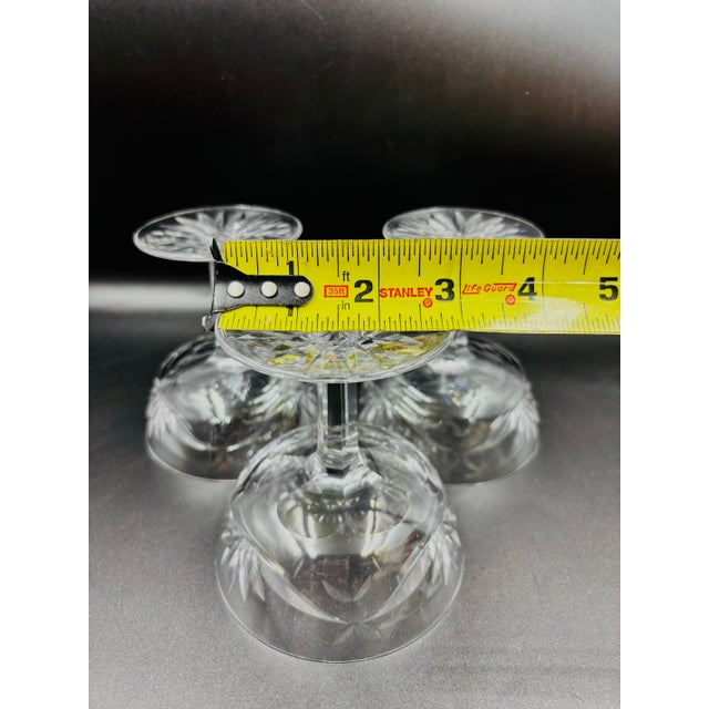 Mid 20th Century Waterford Crystal Ashling Champagne/Tall Sherbet - Set of 3 For Sale - Image 9 of 11