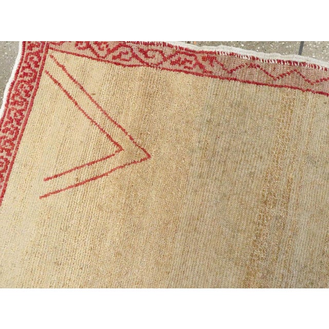 Textile Galerie Shabab Collection Mid-20th Century Turkish Anatolian Accent Rug For Sale - Image 7 of 9