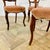 Antique English Walnut Balloon Back Dining Chairs, Set of 4 For Sale - Image 6 of 8