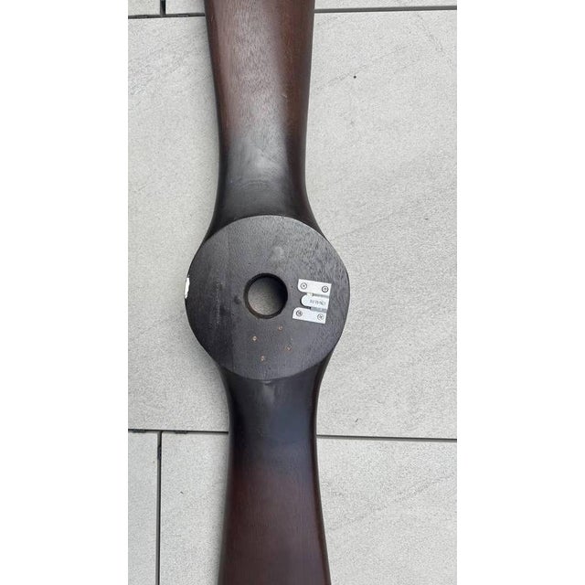 Vintage Style Wooden Airplane Propeller – Aviation For Sale - Image 4 of 7