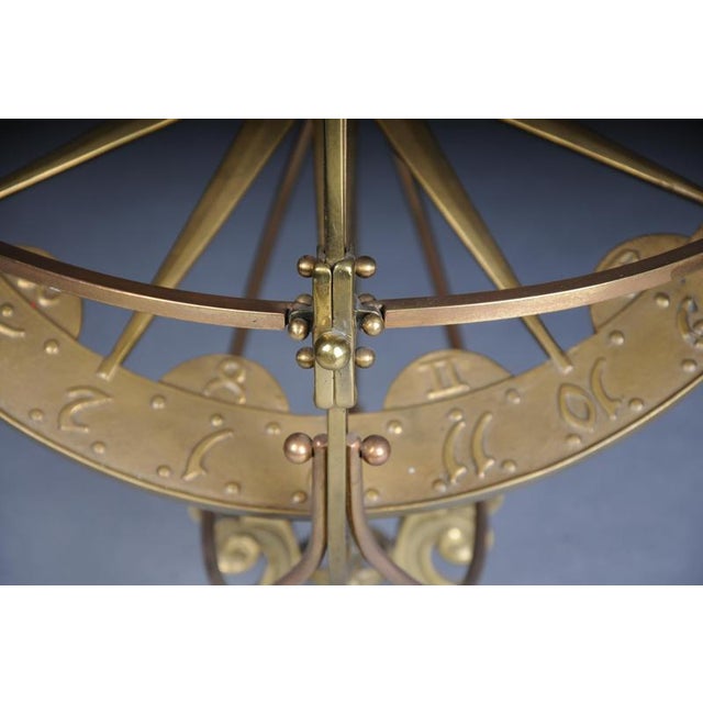 20th Century Stylized Brass Armillary Sphere For Sale - Image 12 of 18