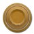 Goldenrod Nice Smaller 8 Inch Size Antique Thick - Heavy Brown & White Banded Yellow Ware Kitchen Batter Mixing Bowl - Late 1800s For Sale - Image 8 of 13