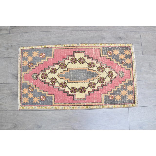 Bohemian Anatolian Wool Rug For Sale - Image 4 of 6