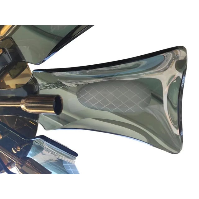 Dahlia Chandelier by Max Ingrand for Fontana Arte, Italy, 1950s For Sale - Image 9 of 13