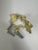 1930s French Art Deco Brass & Frosted Glass Shield Shaped Wall Sconce, a Pair For Sale In New York - Image 6 of 14