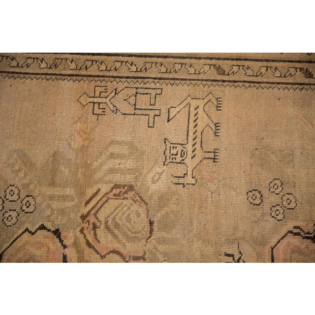 Antique Distressed Karabagh Rug - 3'5" x 6'5" For Sale In New York - Image 6 of 16
