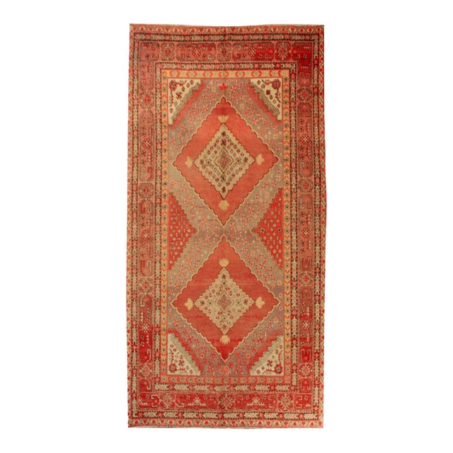 Antique Central Asian Samarkand Rug For Sale