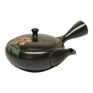 Japanese Tokoname Teapot With Cherry Blossom Design