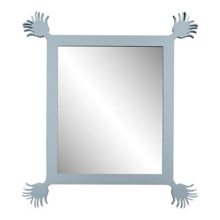 Fleur Home Carnival Vieux Rectangle Mirror in Parma Gray, 55x67 For Sale