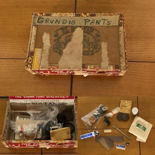 Mid-Century German Grundig Majestic 7080 Wf Stereo Console Radio, Circa 1955-1957 For Sale - Image 10 of 12