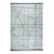 9x12 Ivory Hand-Knotted Wool Striated Linear Design Tribal Modern Carpet Rug For Sale