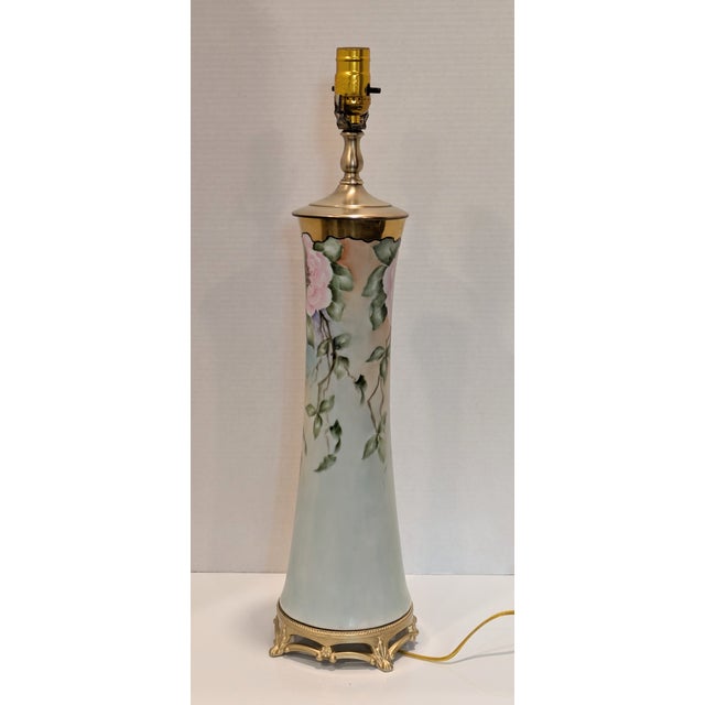 1910s 1911 Limoges Lamp For Sale - Image 5 of 16