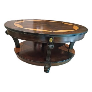 French Inspired Round Coffee Table For Sale