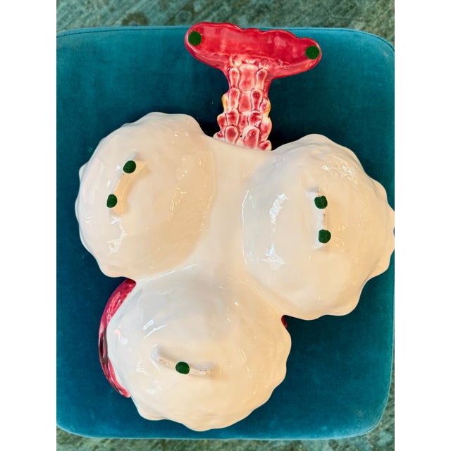 Vintage Large Pre-1960's “Agatha Christie” Majolica Lobster Platter For Sale - Image 12 of 15