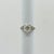 Gia 2 Carat Hexagonal Ring in Platinum, Size 6 For Sale - Image 4 of 11