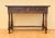 Spanish Walnut Console Table with Geometric Carved Drawers, 1920s For Sale - Image 6 of 17