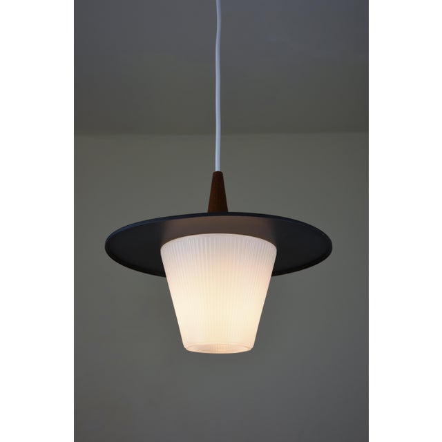 1950s Vintage Danish Pendant Lamp from Lyfa, 1950s For Sale - Image 5 of 9