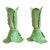 Vintage Dodie Thayer Cabbage Leaf Candleholders For Sale