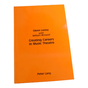 1980s Creating Careers in Music Theatre Book Signed by the Author
