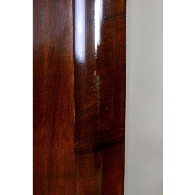 Biedermeier Display Cabinet or Bookcase in Walnut, Austria, 19th Century For Sale - Image 18 of 18