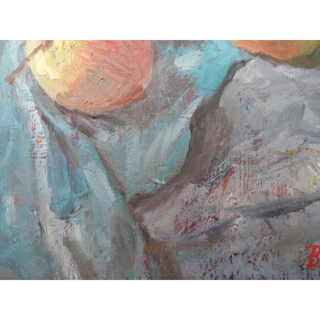 Oil Painting Apples Mishurovsky v. V. For Sale - Image 6 of 9