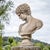 1990s Late 20th Century Bust of the Capitoline Antinous / Hermes in Cast Stone For Sale - Image 5 of 6