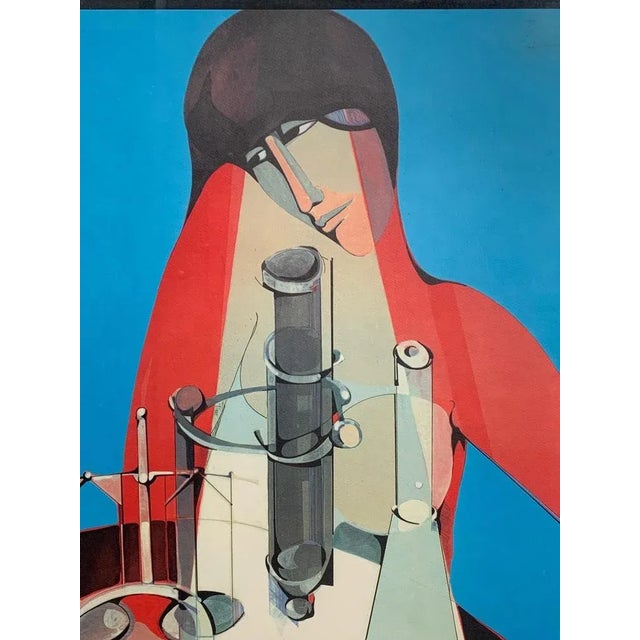 Alfio Rapisard, Knowledge and Power, Charcoal & Watercolor, Framed For Sale - Image 7 of 7