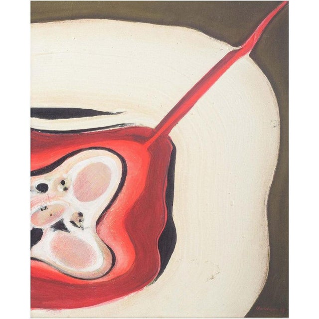 Uno Svensson, Abstract Composition, 1967, Oil on Canvas For Sale - Image 6 of 6