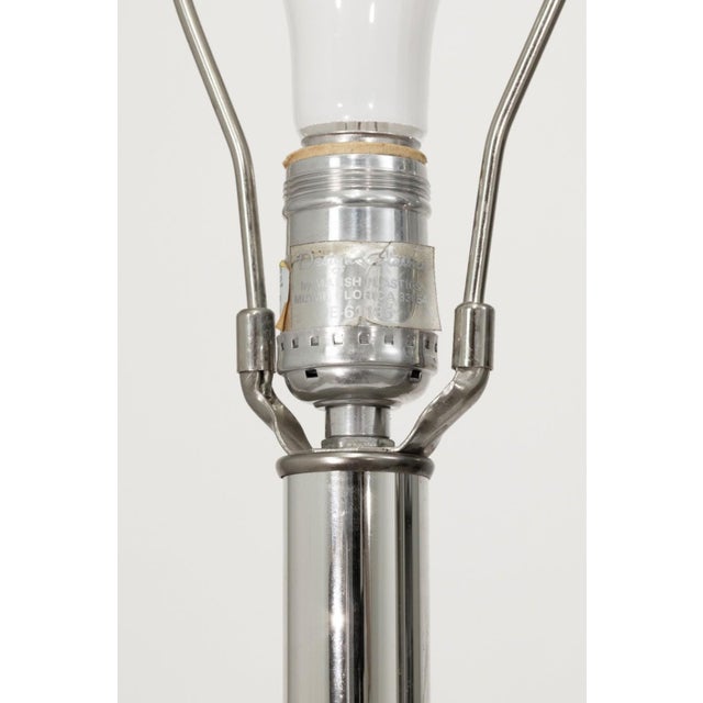 Late 20th Century Late 20th Century Chunky Lucite Tubular Column Table Lamp by Design Classics For Sale - Image 5 of 5