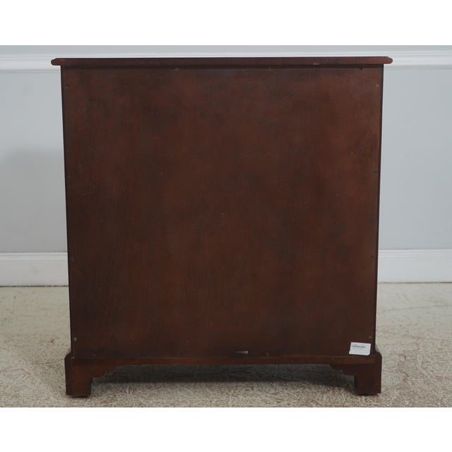 Theodore Alexander George III Burl Wood Bachelors Chest For Sale - Image 15 of 18