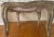 Silver Rose Tarlow Louis XV Ottoman in Gilt Silver Leaf For Sale - Image 8 of 9