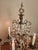 Metal Exquisite Pair of Vintage Crystal Girandole Candelabra 5 Light Mantel Garnitures For Sale - Image 7 of 18