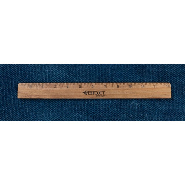 Not Yet Made - Made To Order Blue Indigo Hand Woven Bohemian Cotton Flatweave Kilim Rug, Boho Blue Rug 4X6Ft. For Sale - Image 5 of 11