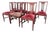 1980s Chippendale-Style Dining Chairs Attributed to Councill Craftsmen (6 Side Chairs + 1 Armchair) For Sale