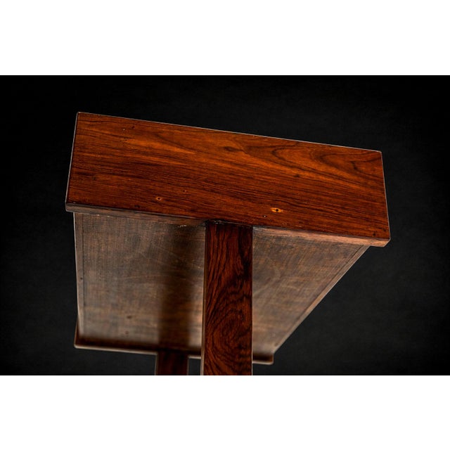 Console on Wheels in Rosewood, Sergio Rodrigues, 1960s For Sale - Image 11 of 12