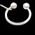 Tiffany and Co. Tiffany & Co Estate Hanging Ornament Keychain Sterling Silver For Sale - Image 4 of 10