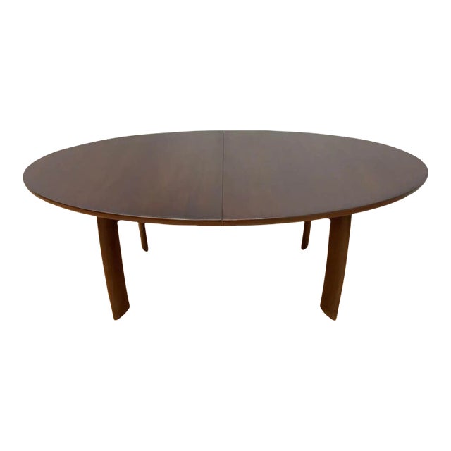 Mid Century Modern Skovby Rosewood Oval Dining Table For Sale