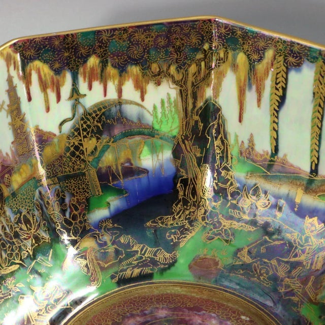 Wedgwood Fairyland Lustre Octagonal Dana Bowl For Sale - Image 14 of 18