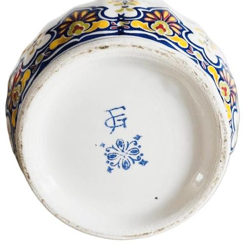 Vintage Italian Ceramic Vase by Francesco Guarino, 1950s For Sale - Image 6 of 7