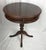 Vintage Mid-Century Regency Mahogany Drum Table With Carved Paw Feet For Sale - Image 9 of 11