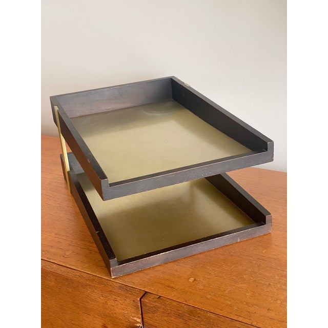 Duk-It desk organizer, a premium, mid-century modern office accessory originally manufactured in the 1960's by the...