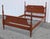 Vintage Whitney Traditional Solid Cherry Four Half Poster Full Size Bed Frame. For Sale - Image 4 of 12