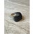 This vintage ring is a bold, sculptural band carved from natural horn, shaped as a wide, softly tapered dome with a...